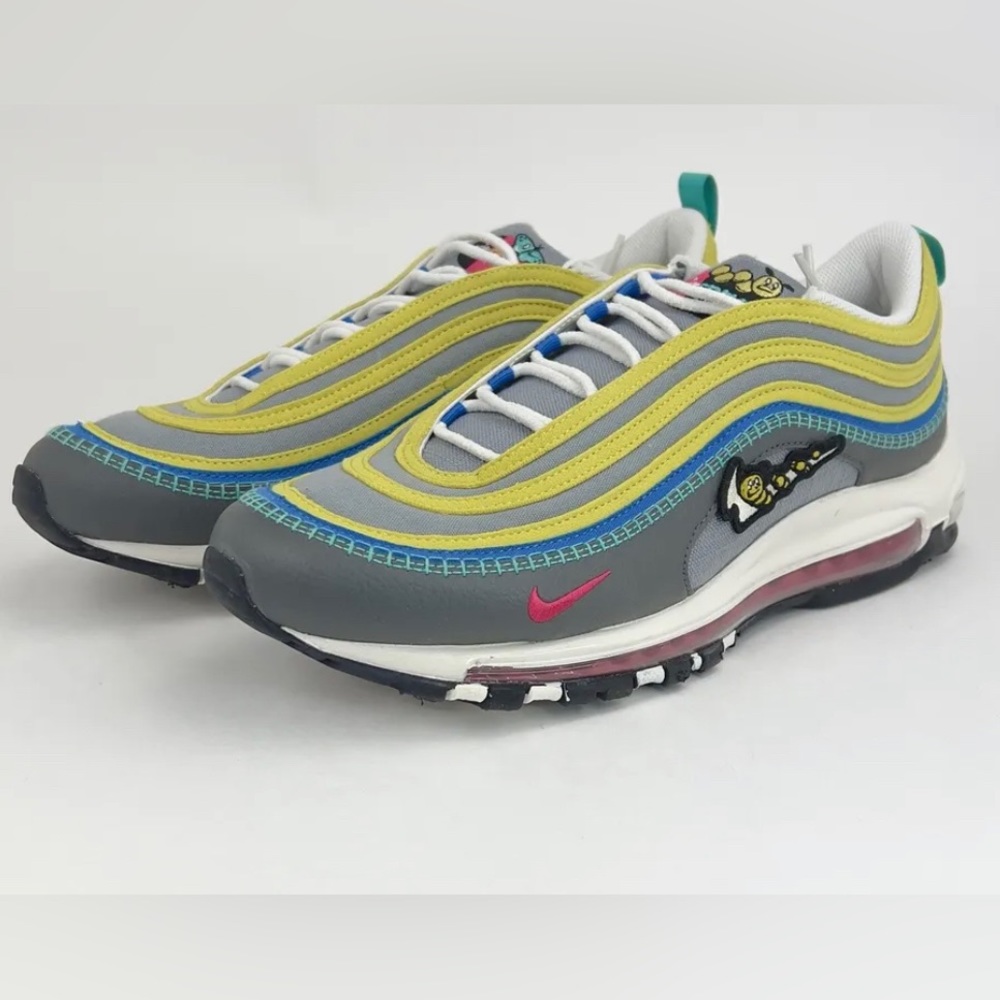 Nike Air Max 97 SE Air Sprung Iron Grey 6.5 big kids